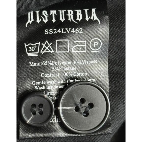 Disturbia clover check contrast trousers US 6 - Picture 10 of 10